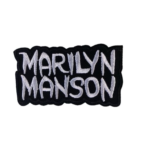 Marilyn Manson Band Embroidered Patch - Picture 1 of 4
